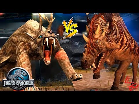 Видео: Адский Кайнозойский замес Jurassic World The Game
