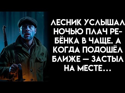 Видео: Лесник услышал ночью плач ребёнка в чаще, а когда подошёл ближе — застыл на месте