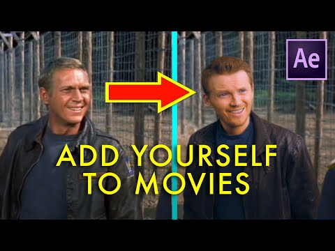 Видео: Как ДОБАВИТЬ СЕБЯ в кино | Учебное пособие по замене актера в After Effects