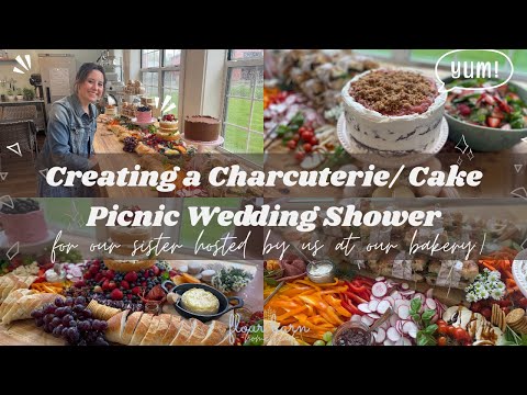 Видео: Организуем мясной стол/пикник с пирожными в честь девичника наших сестер!