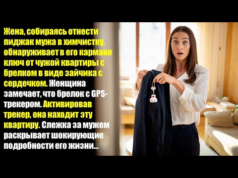 Видео: Жена, собираясь отнести пиджак мужа в химчистку, обнаруживает в его кармане ключ...