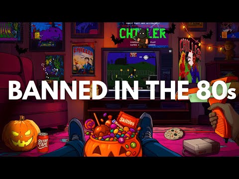 Видео: Запрещённый Аркад // Chiller 1986 — Ретро Synthwave Хэллоуин Микс