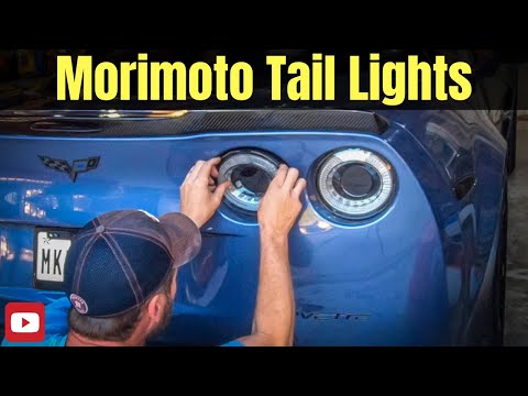Видео: Задние фонари MORIMOTO для CORVETTE C6 — распаковка, установка, обзор и монтаж