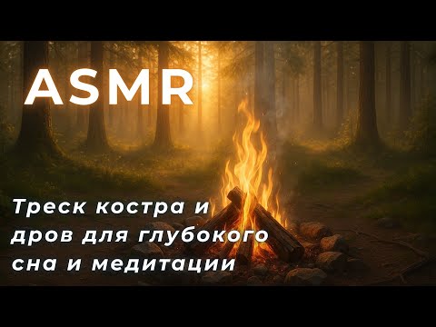 Видео: ASMR огонь и треск дров — звуки костра для расслабления и внутреннего покоя! #лучшиеаффирмации #asmr
