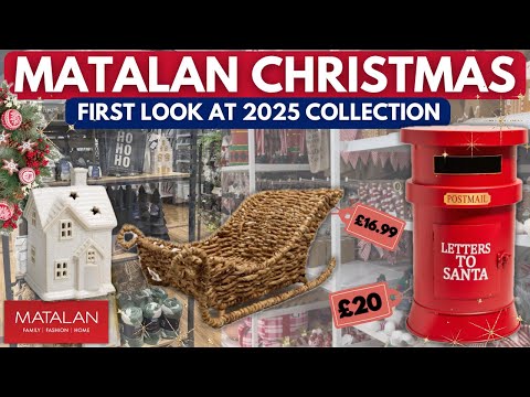 Видео: Рождество Matalan 2025 🎄 Запущено СЕГОДНЯ! Фантастический первый взгляд! (Часть первая)