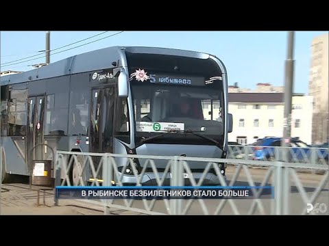 Видео: Рыбинск-40. В РЫБИНСКЕ БЕЗБИЛЕТНИКОВ СТАЛО БОЛЬШЕ