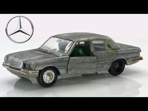 Видео: Mercedes 350 W116 от Gama Mini, восстановленный с завода.
