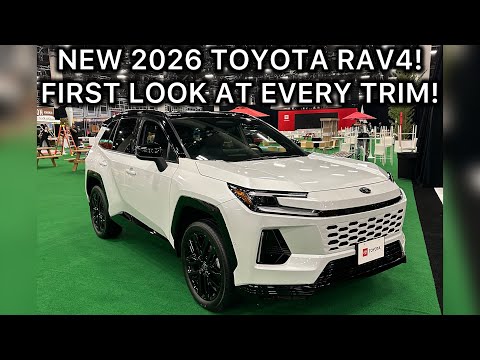 Видео: ВСЕ КОМПЛЕКТАЦИИ НОВЕЙШЕГО TOYOTA RAV4 2026 ГОДА! + Ваш первый взгляд на RAV4 LE и RAV4 XSE!