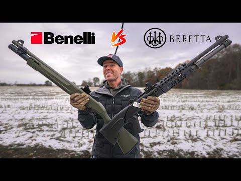 Видео: Benelli M4 против Beretta 1301: тактическое противостояние дробовиков!
