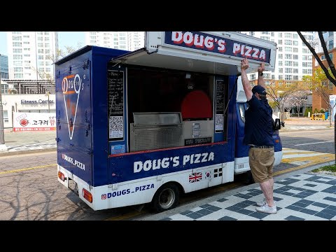 Видео: Инчхон Korean Pizza Truck (Итальянская пицца)