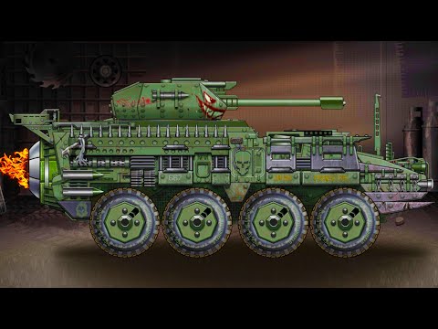 Видео: ТАНК БТР и Бронированный РЕТРО Авто в Zombie Hill Racing #8 Новые зомби на Машинки Кида