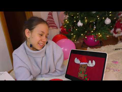 Видео: Рисуем Новогодние Рисунки и Кто-то НАМ МЕШАЕТ