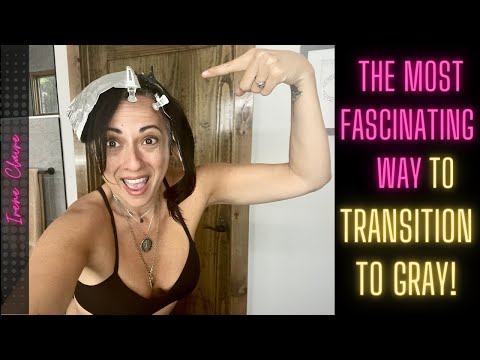 Видео: КАК ПРИМЕНЯТЬ ТЕХНИКУ ОКРАШИВАНИЯ ПОЛОСАМИ ДОМА! Отличный метод растушевки седины.