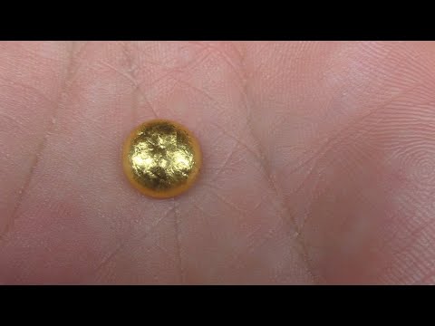 Видео: Очистка золота пиросульфитом натрия.