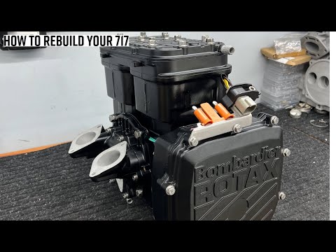 Видео: Сегодня мы предлагаем серию Wrench DIY: как перебрать двигатель Seadoo 717