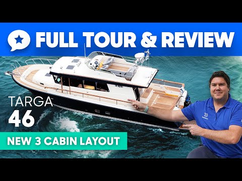 Видео: Обзор и тур на НОВУЮ яхту Botnia Targa 46 (3 каюты) | YachtBuyer