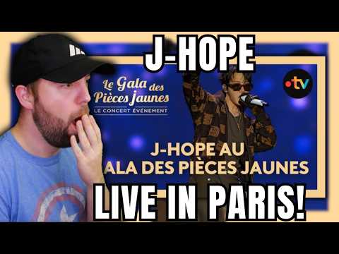 Видео: Металлисты отреагировали на концерт Джей-Хоупа в Париже! (Gala des Pièces Jaunes 2025)