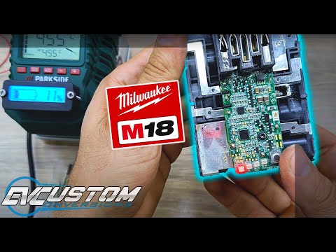 Видео: Ремонт литиевой батареи Milwaukee M18 (новая точка выпуска)