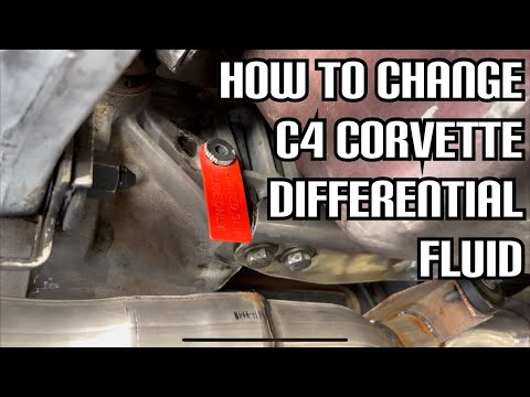 Видео: Как заменить дифференциальную жидкость Corvette C4