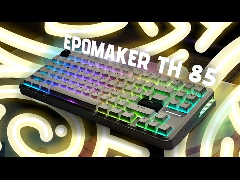 Видео: ЭТА КЛАВИАТУРА ЗВУЧИТ КАК ШОКОЛАД! | Обзор клавиатуры Epomaker TH85