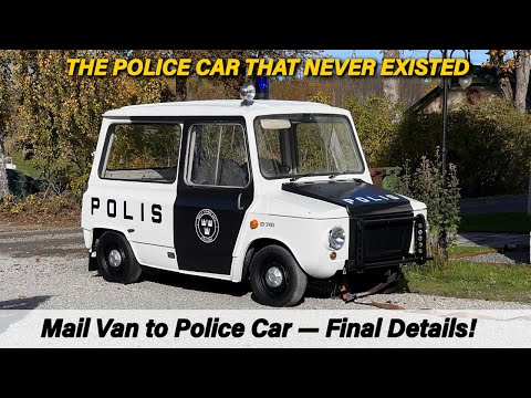 Видео: От почтового фургона до полицейской машины — последние штрихи!