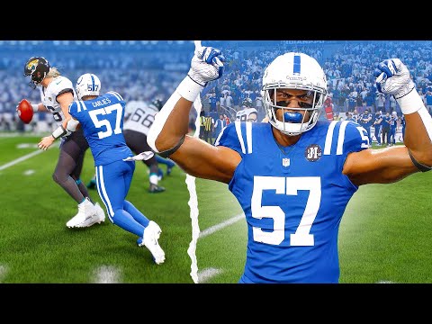 Видео: Он может снова выиграть награду «Лучший защитник года»! Madden 26 Colts Franchise