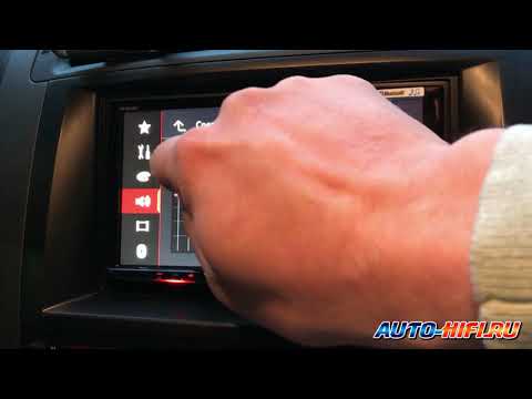 Видео: Настройка процессора звука автомагнитолы Pioneer SPH-DA240BT в сетевом режиме