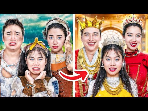 Видео: Семья-Банкрот Стала Королевской! Бедная Baby Doll Стала Принцессой!