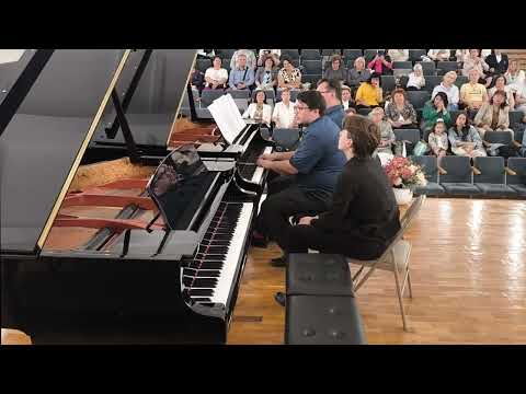 Видео: Smetana Vltava | Сметана Влтава 4 hands ARUSduo