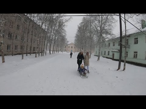 Видео: Монгохто✈ Прогулка в мартовский снег 🎬❄❄❄🐇