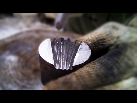 Видео: ГУСИНАЯ ЛАПКА - подробный процесс изготовления штампа. Forging tools