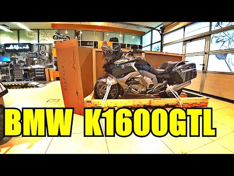 Видео: Распаковка нового мотоцикла BMW K1600GTL