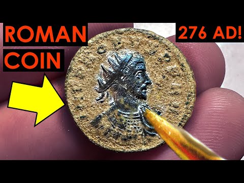 Видео: Я нашел что-то УДИВИТЕЛЬНОЕ под этой грязью (полный процесс реставрации древней монеты)