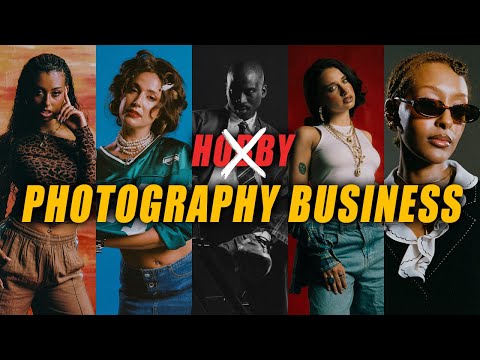 Видео: Почему портретная фотография кажется вам хобби, а не бизнесом