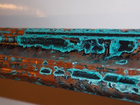 Видео: Окисление медной потали. Часть вторая. Рама