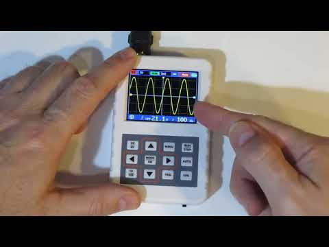 Видео: Портативный цифровой осциллограф FNIRSI DSO PRO