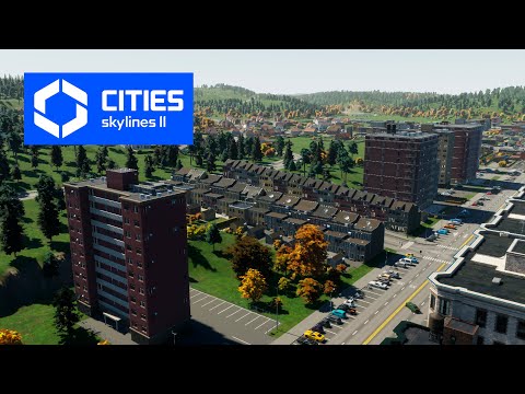 Видео: Cities Skylines 2 - Дома высокой плотности, офисы! #3