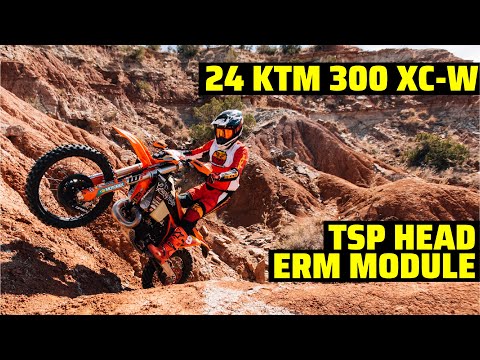 Видео: Модернизация KTM 300 XC-W 2024 года | Головка TSP и модуль ERM от Slavens Racing