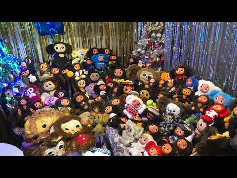 Видео: #чебурашка Игрушка Чебурашка моего детства ❤️❤️❤️ коллекция из 127 шт 2022