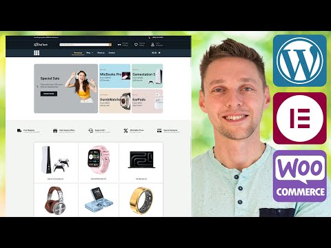 Видео: Как создать сайт электронной коммерции (2024) Elementor Pro и WooCommerce