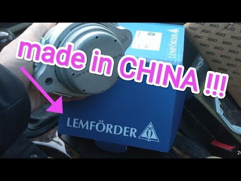 Видео: Китайский Лемфëрдер !!! Что за Качество?🤔 Опора(подушка) двигателя БМВ