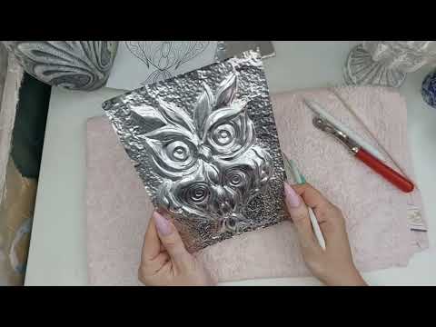 Видео: Мастер-класс "Чеканка". Преподаватель Дмитриенко Юлия Михайловна