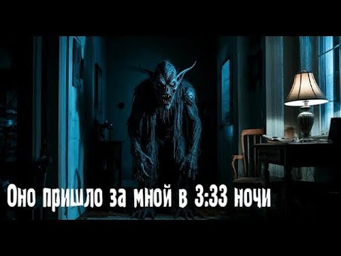 Видео: Оно пришло за мной в 333 ночи  Страшные  Мистические  Творческие истории  Хоррор