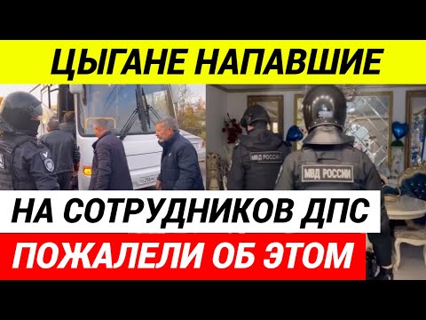 Видео: Спецназ жестко зачистил цыганский табор после нападения на инспекторов ДПС