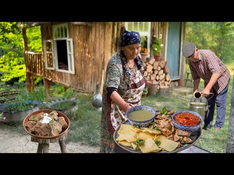 Видео: Тепло, свежий воздух и бабушкины хинкали — счастье в каждом кусочке