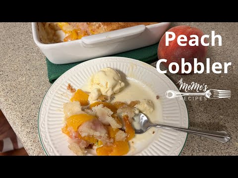 Видео: Рецепты MeMe | Персиковый коблер