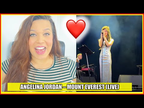 Видео: Новая реакция на Анджелину Джордан — Mount Everest | Новые музыкальные видеореакции 2022 года #re...