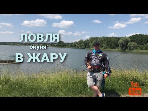 Видео: Ловим окуня в жару. Рыбалка 2022г