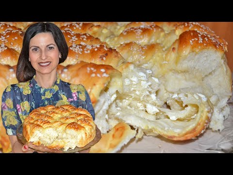 Видео: Перекрученный тутманик с сыром - подробный рецепт! Вкусный, воздушный и тягучий, идеальный перекус!