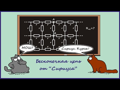 Видео: Крутая бесконечная цепь от Сириус.Курсов #олимпиада #физика